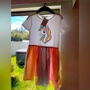 Unicorn 🦄 dress is so cute NWT